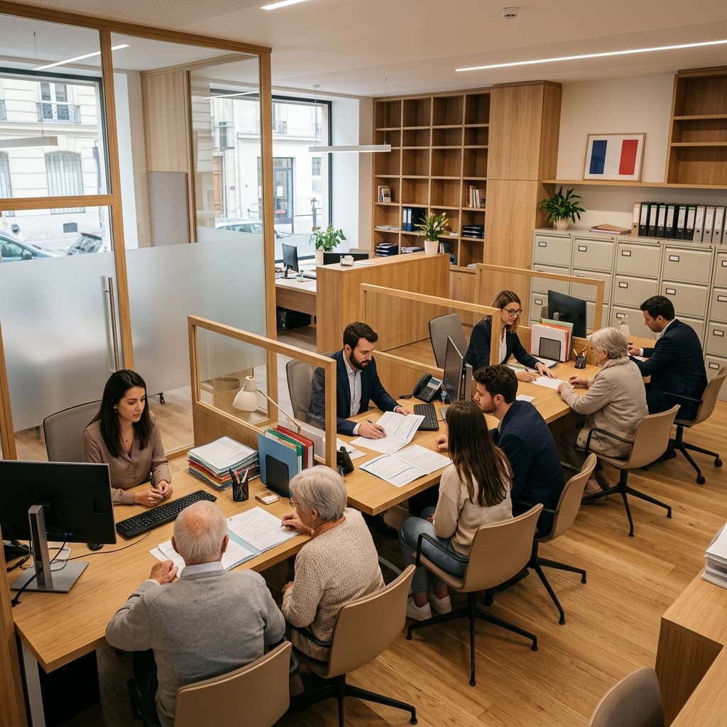 Espace de travail du cabinet ImmiGo